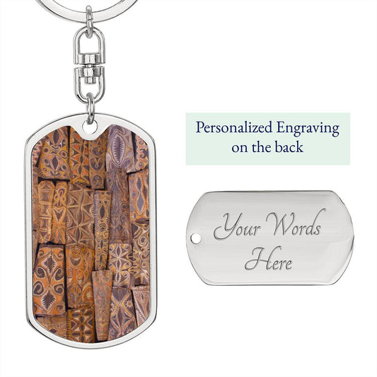 The Voice Referendum to Parliament - Keyring Keychain Charm Keepsake - Painting