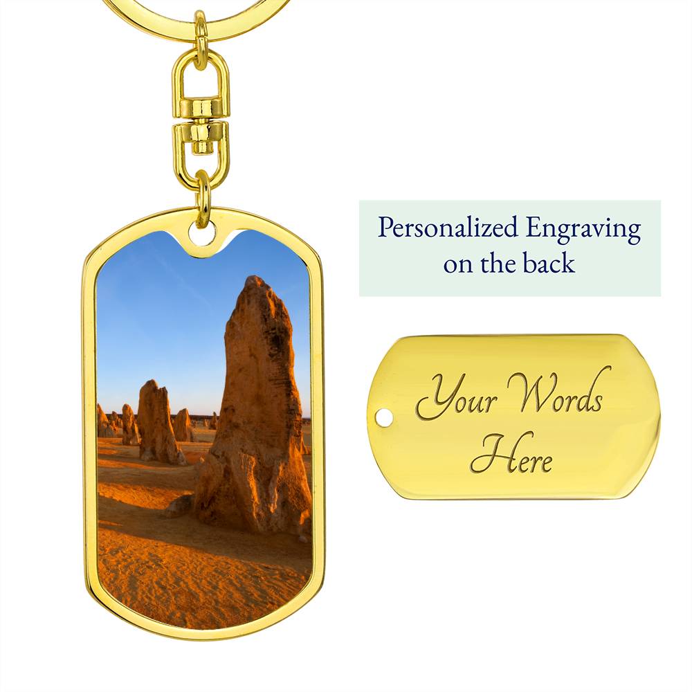 The Voice Referendum to Parliament - Keyring Keychain Charm Keepsake - Outback