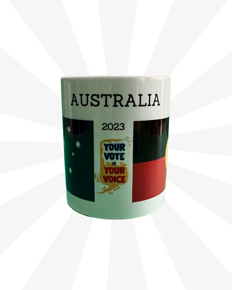 Australia Indigenous Support The Voice Referendum Makarrata 11oz Ceramic Mug