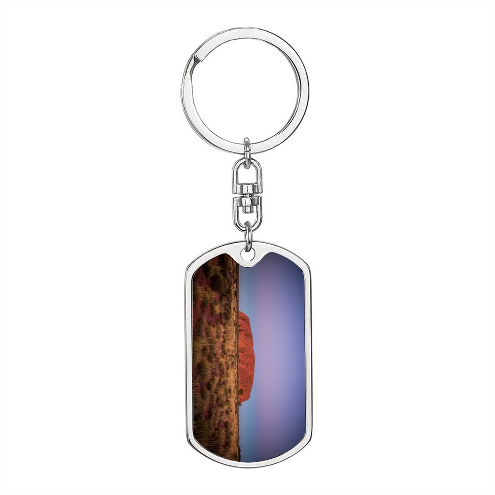 The Voice Referendum to Parliament - Keyring Keychain Charm Keepsake - Uluru